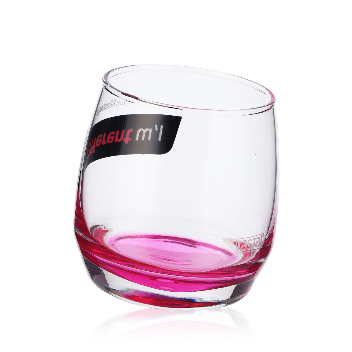 4x szklanki Rastal 0,2 l Szklanki designerskie Tumbler Schwenker „I´m different” – Widok 5