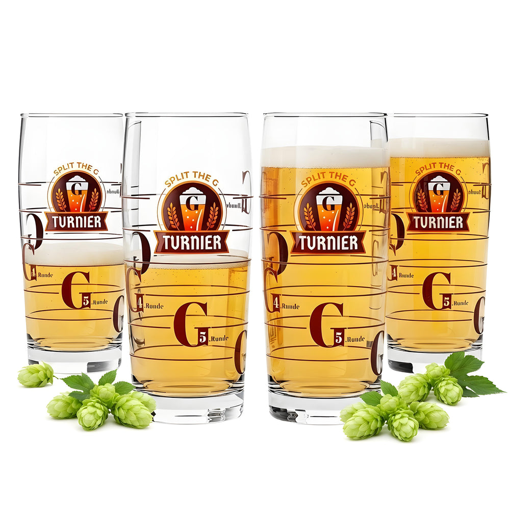 4 szklanki do piwa Sipply SPLIT THE G Tournament 0,5 l – trend w mediach społecznościowych