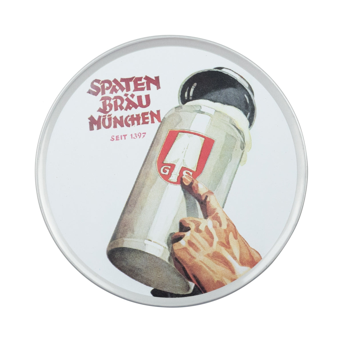 4x Spaten Beer Coaster Coaster Beer Cover Mat Drip Protection Lovers – Widok 2