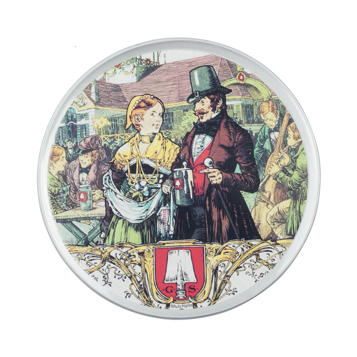 4x Spaten Beer Coaster Coaster Beer Cover Mat Drip Protection Lovers – Widok 5