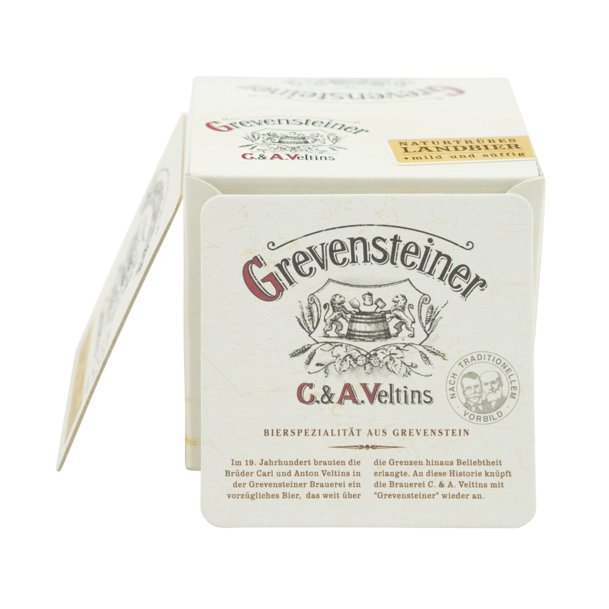 50x Podstawki Grevensteiner 9x9cm Coaster Gastro Drip Protection Bar – Widok 2