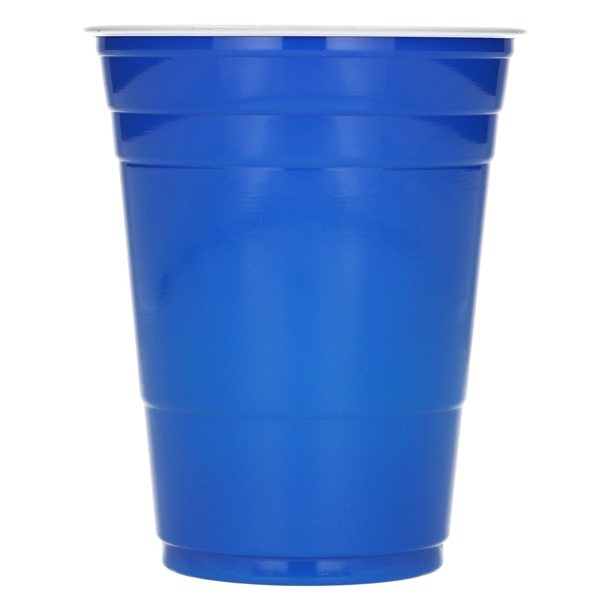 50x plastikowe kubki Blue Cup Solo jednorazowe plastikowe kubki na piwo impreza