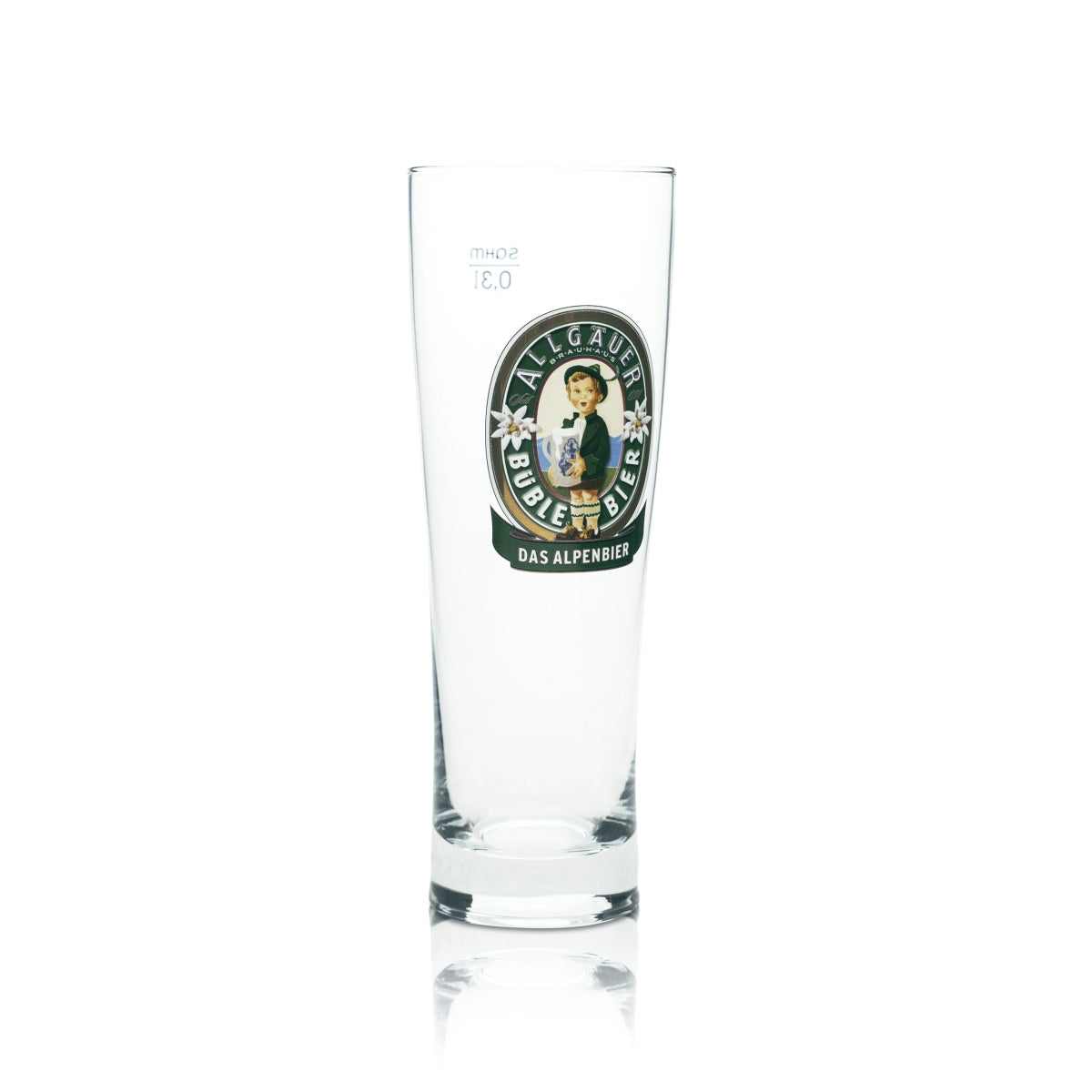 6 Allgäuer Büble Bier Szklanki do piwa Szklanki do piwa Szklanki 0,3 l Sahm – Widok 3