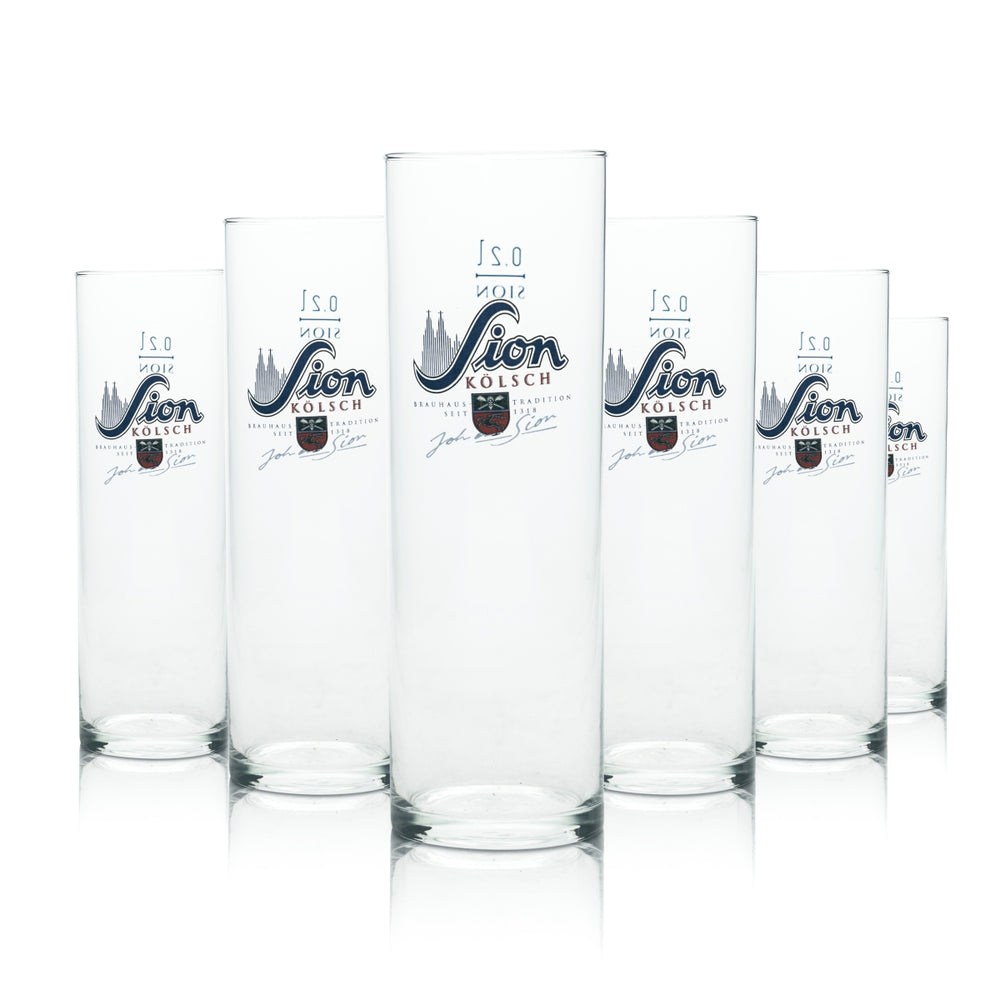 6 Sion szklanka do piwa Kölsch 0,2l nowa