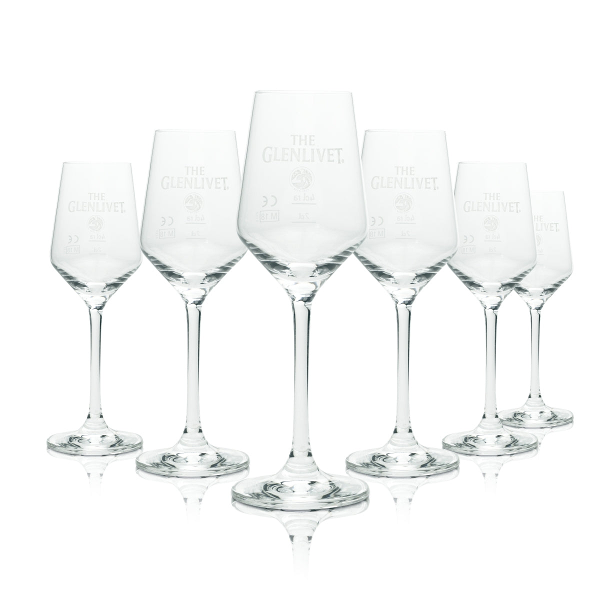 6 Szklanka do whisky The Glenlivet 0,1l Szklanka do nosa "Harmony" Rastal nowa