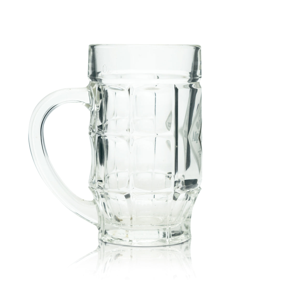 6x szklanka do piwa Alpirsbacher 0,3 l Krug Strassburg Sahm Seidel Henkel Szklanki Humpen – Widok 3