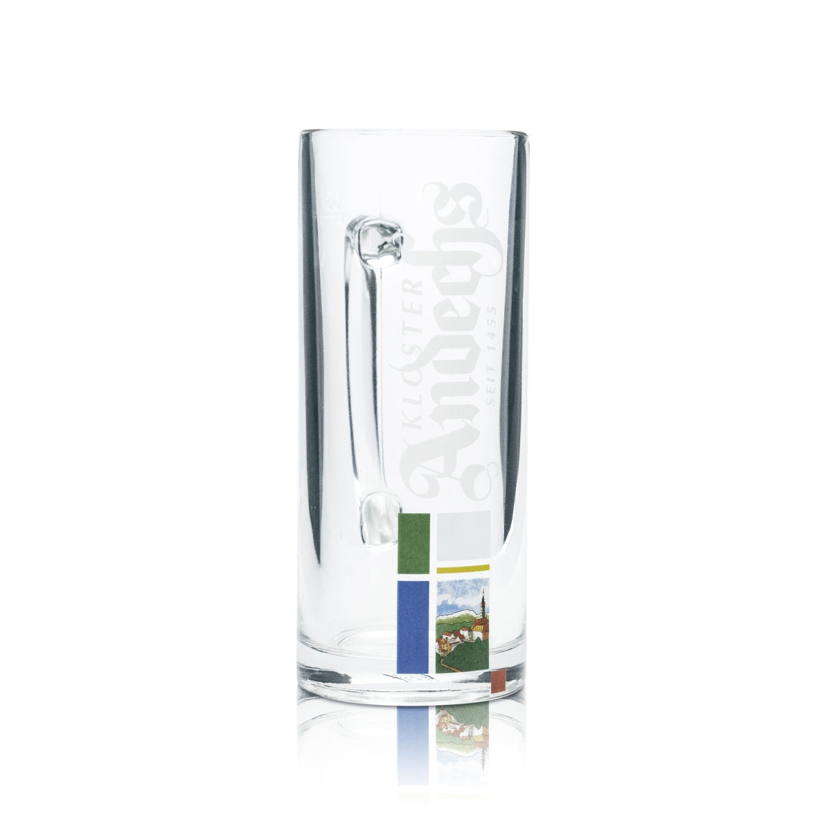 6x Andechs Beer Glass 0,3l Tankard Seidel Glasses Gastro Monastery Brewery Beer – Widok 4
