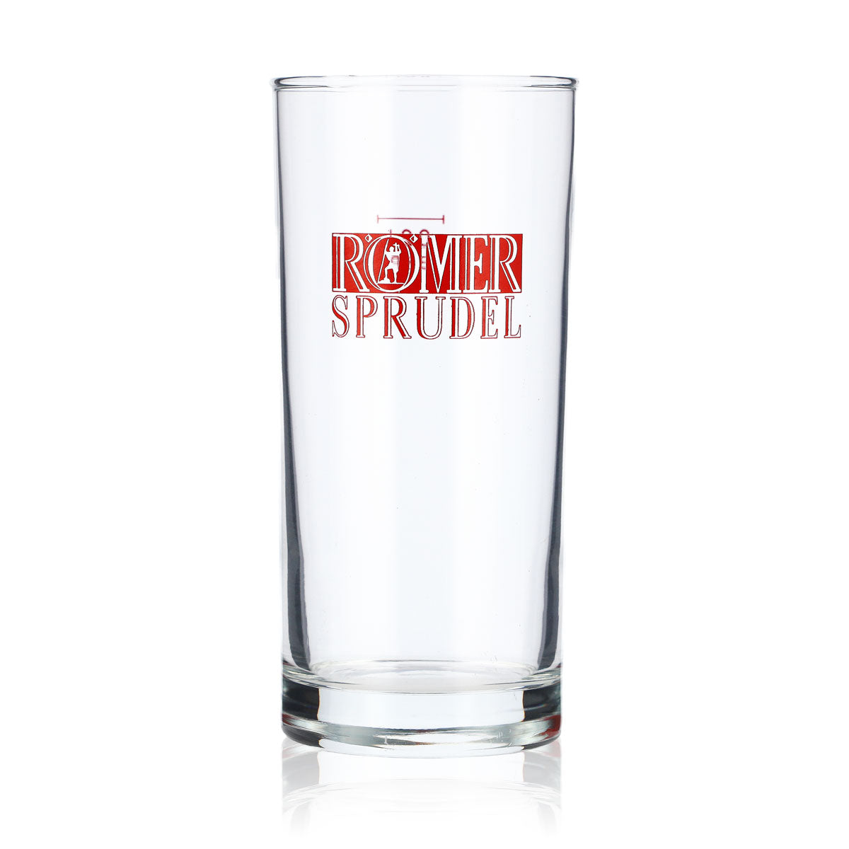 6x szklanka do wody Aqua Römer 0,2 l Kubki Szklanki do wody Czerwone logo „Römer Sprudel” – Widok 2