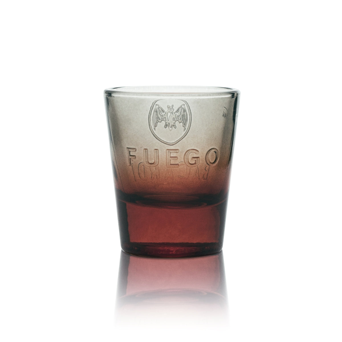 6x Bacardi Glass 4cl Shot Short Stamper Contour Glasses Fuego Gastro Pub Bar – Widok 4