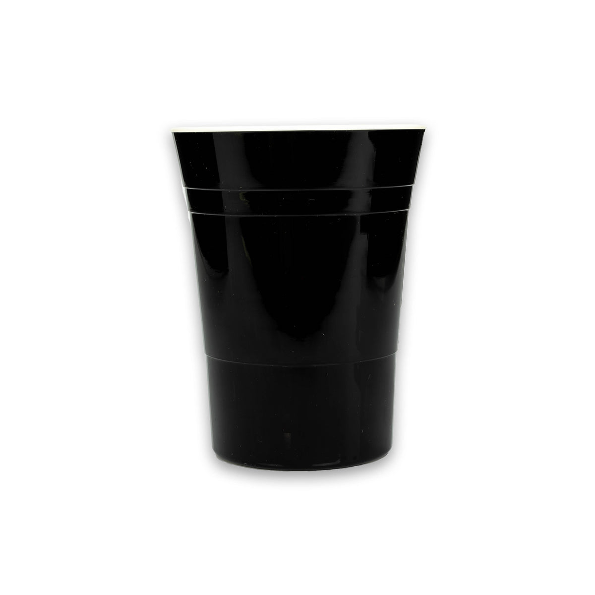 6x Kubek do rumu Bacardi Oakheart z twardego plastiku, czarny, 330 ml – Widok 3