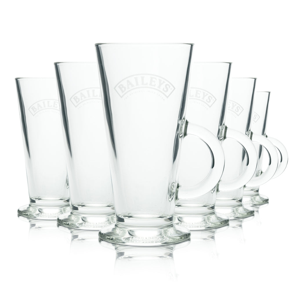 6x szklanka Baileys 0,2 l Szklanki z uchwytem Longdrink Koktajl Kawa Latte Macchiato
