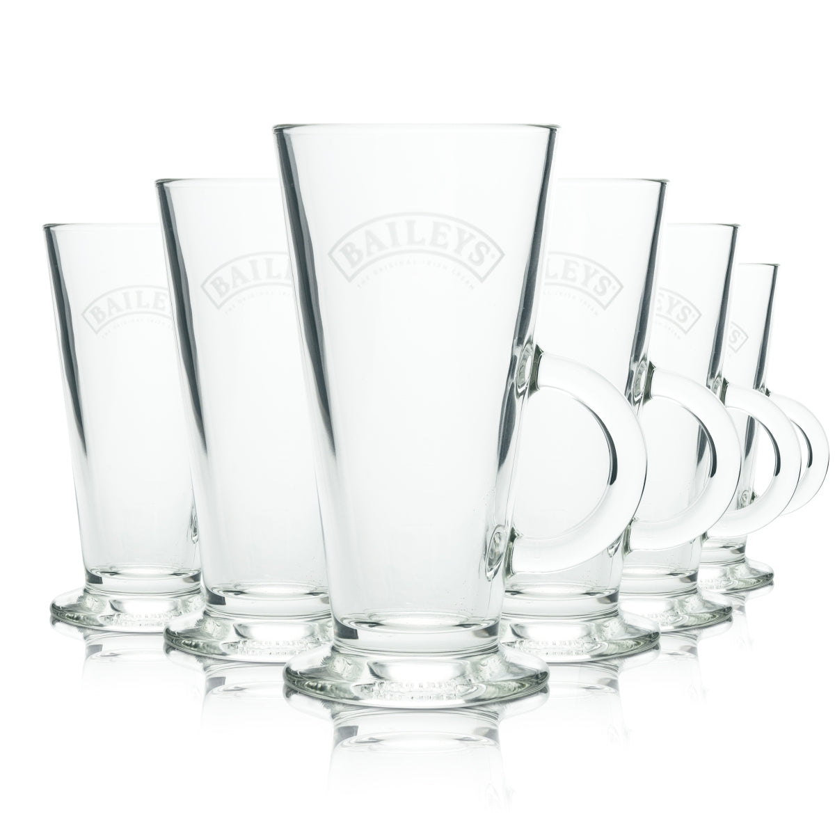 6x szklanka Baileys 0,2 l Szklanki z uchwytem Longdrink Koktajl Kawa Latte Macchiato