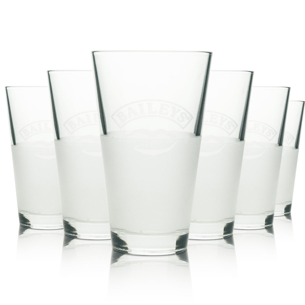 6x szklanka Baileys 0,3 l Szklanka do gorących napojów Szklanki do drinków długich Elegancki satynowany design