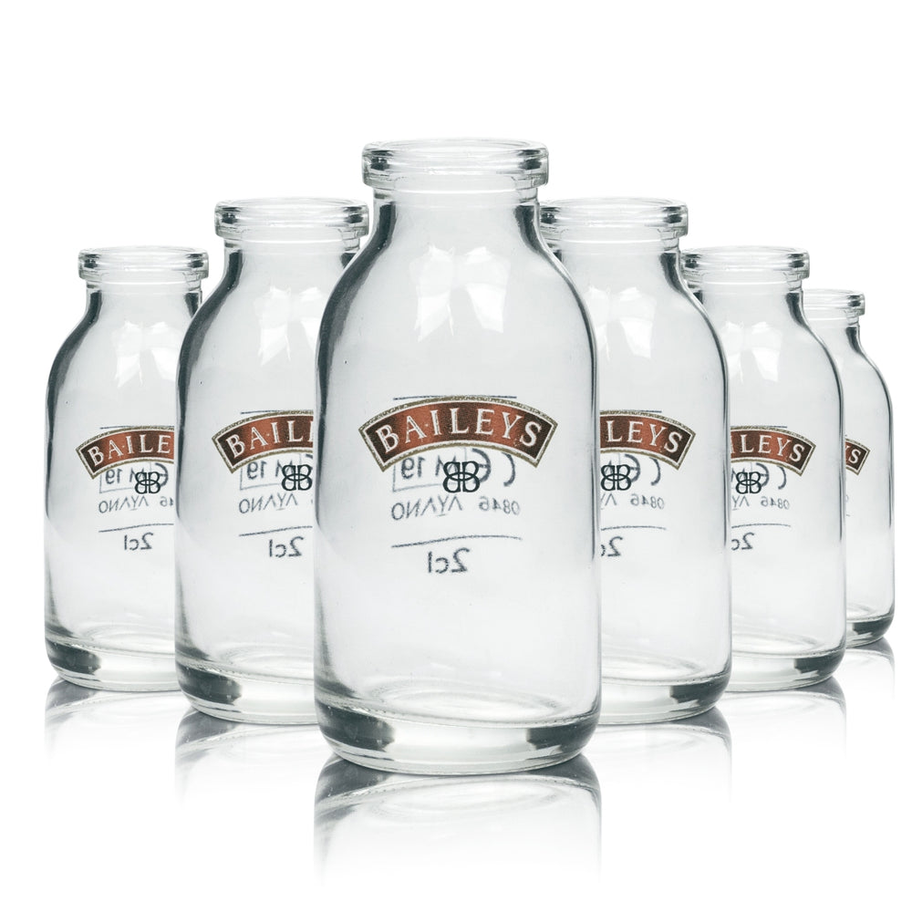 6x szklanka Baileys Mini butelka mleczna 50 ml 2 + 4 cl kieliszki do sznapsa Stamper Shot