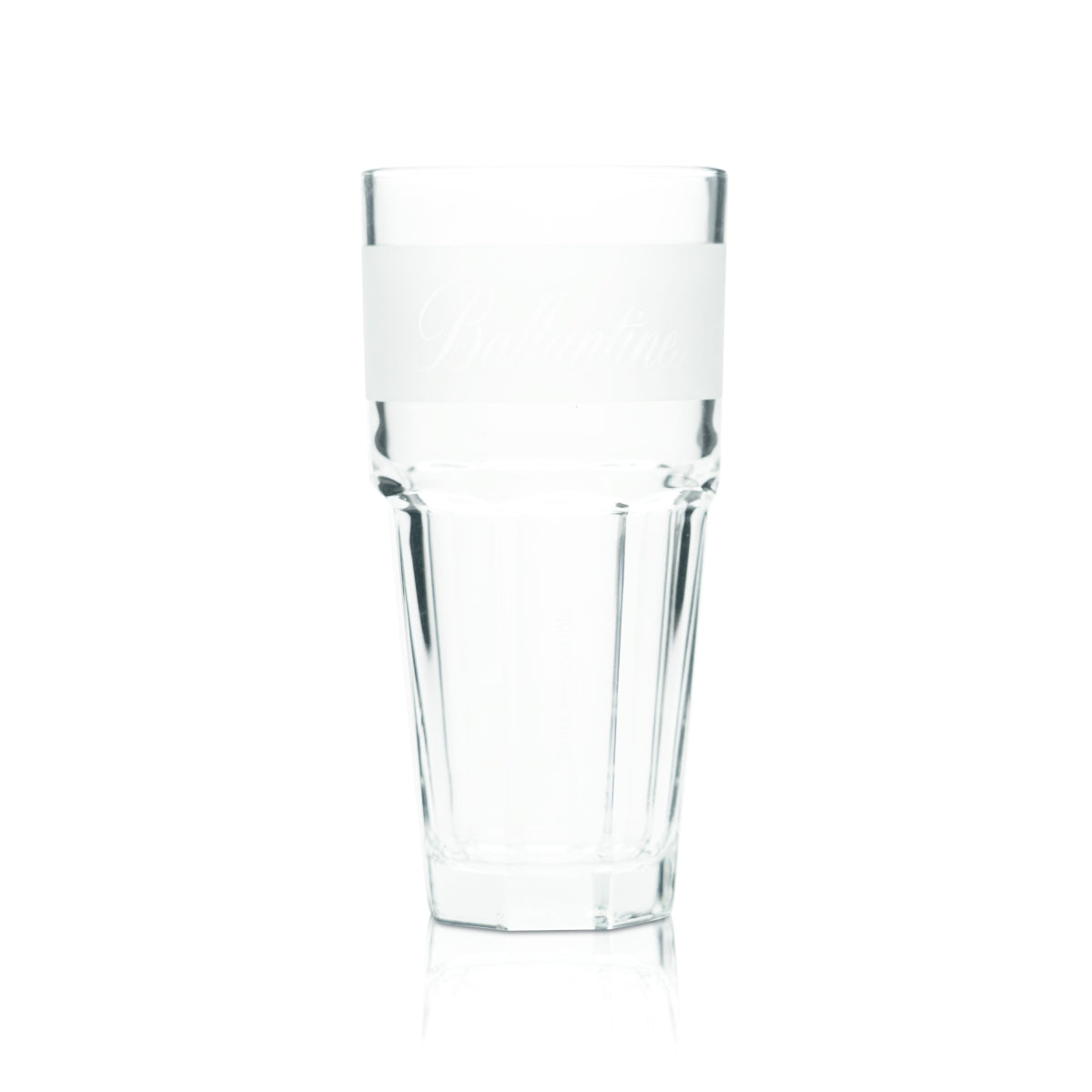 6x Ballantines Whiskey Glass 0.3l Longdrink Frosted Contour Bourbon Glasses Gastro – Widok 2