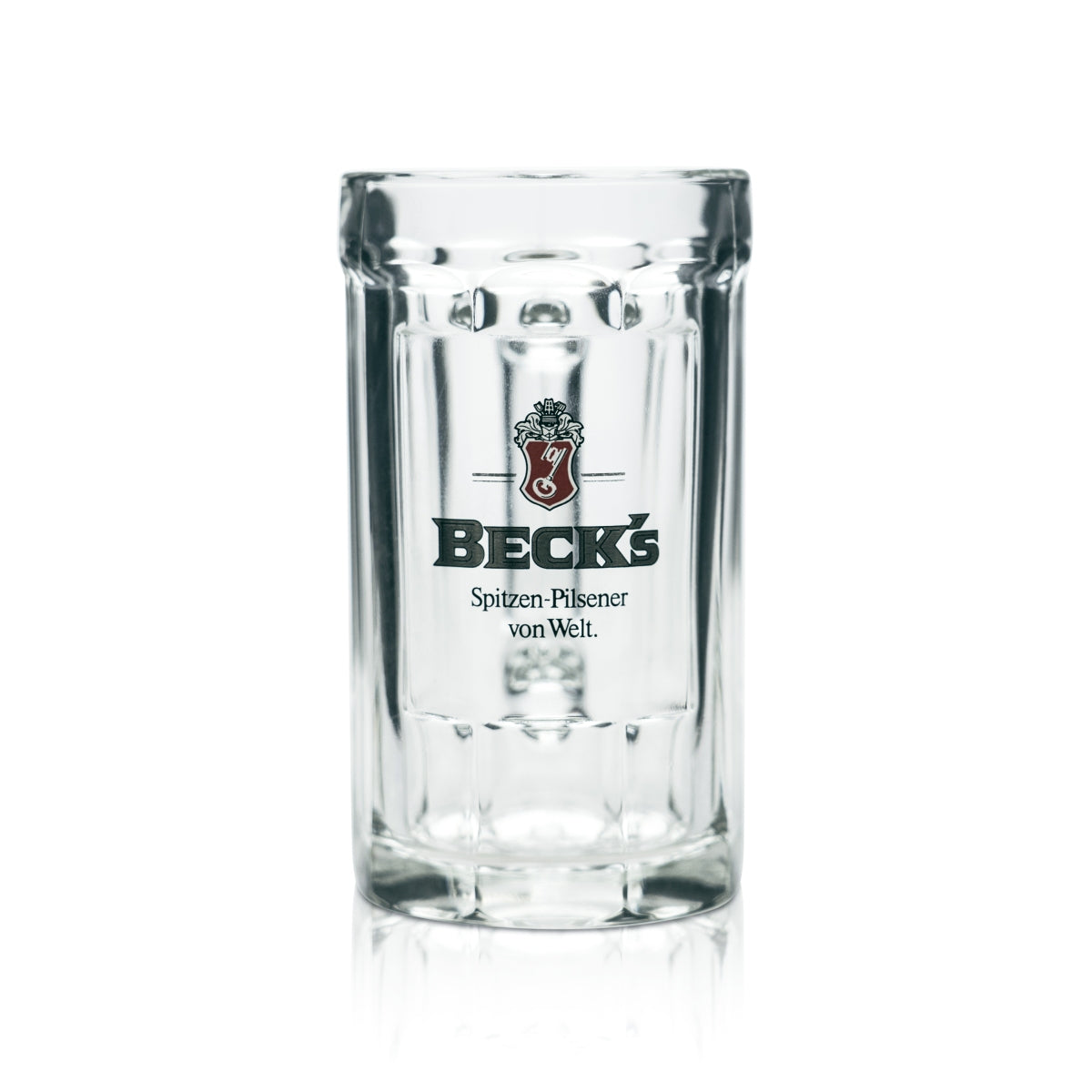 6x Becks szklanka do piwa 0,5l dzbanek relief Sahm Seidel stare logo relief szklanki dzbanki – Widok 2