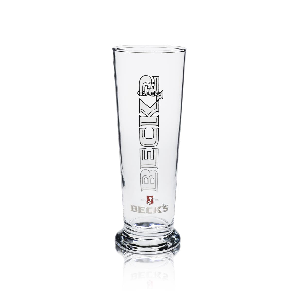 6x szklanka do piwa Becks 0,5l Seattle Sahm – Widok 3