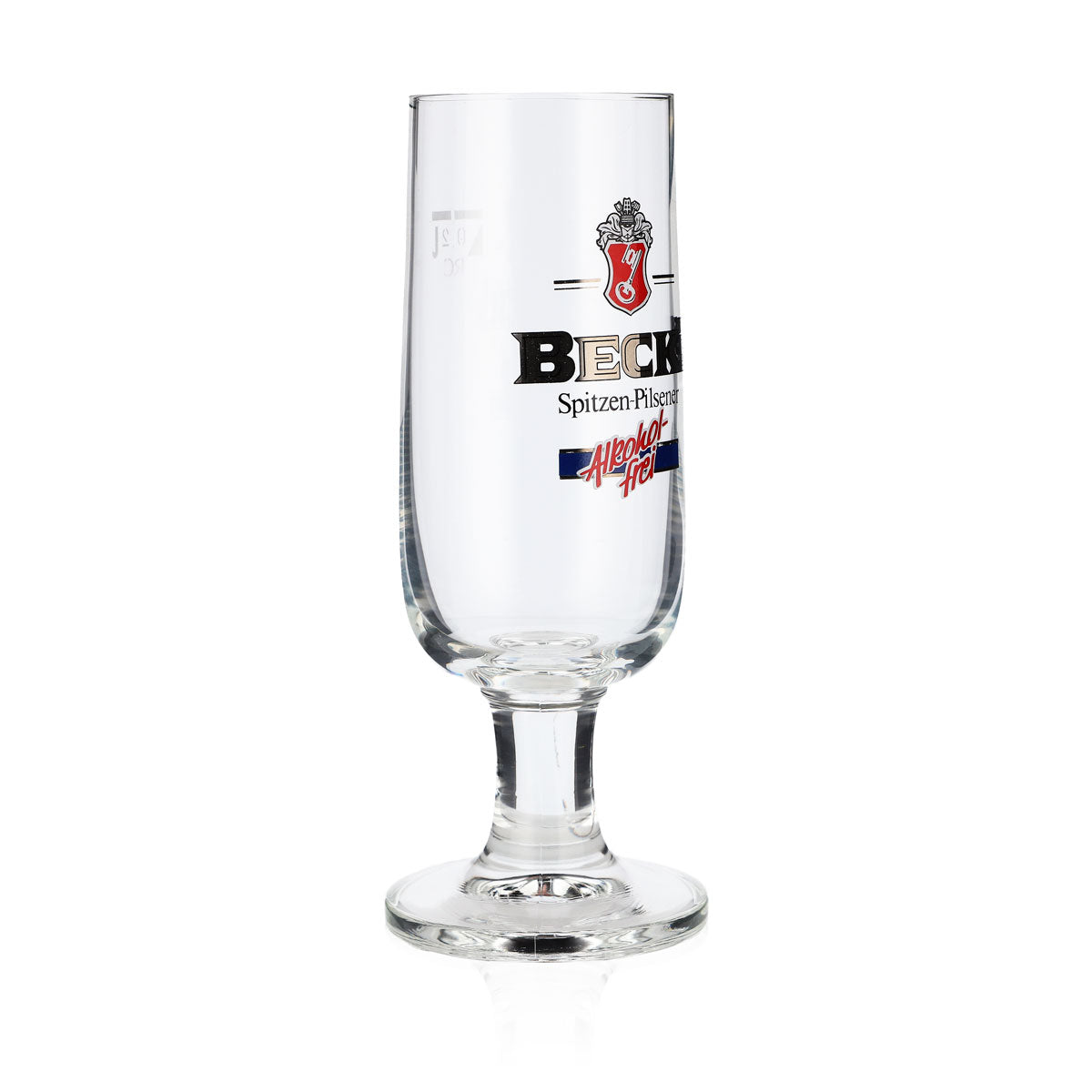 6x szklanki do piwa Becks Bier Pokal 0,2 l Ritzenhoff „Alkoholfrei” srebrne – Widok 3