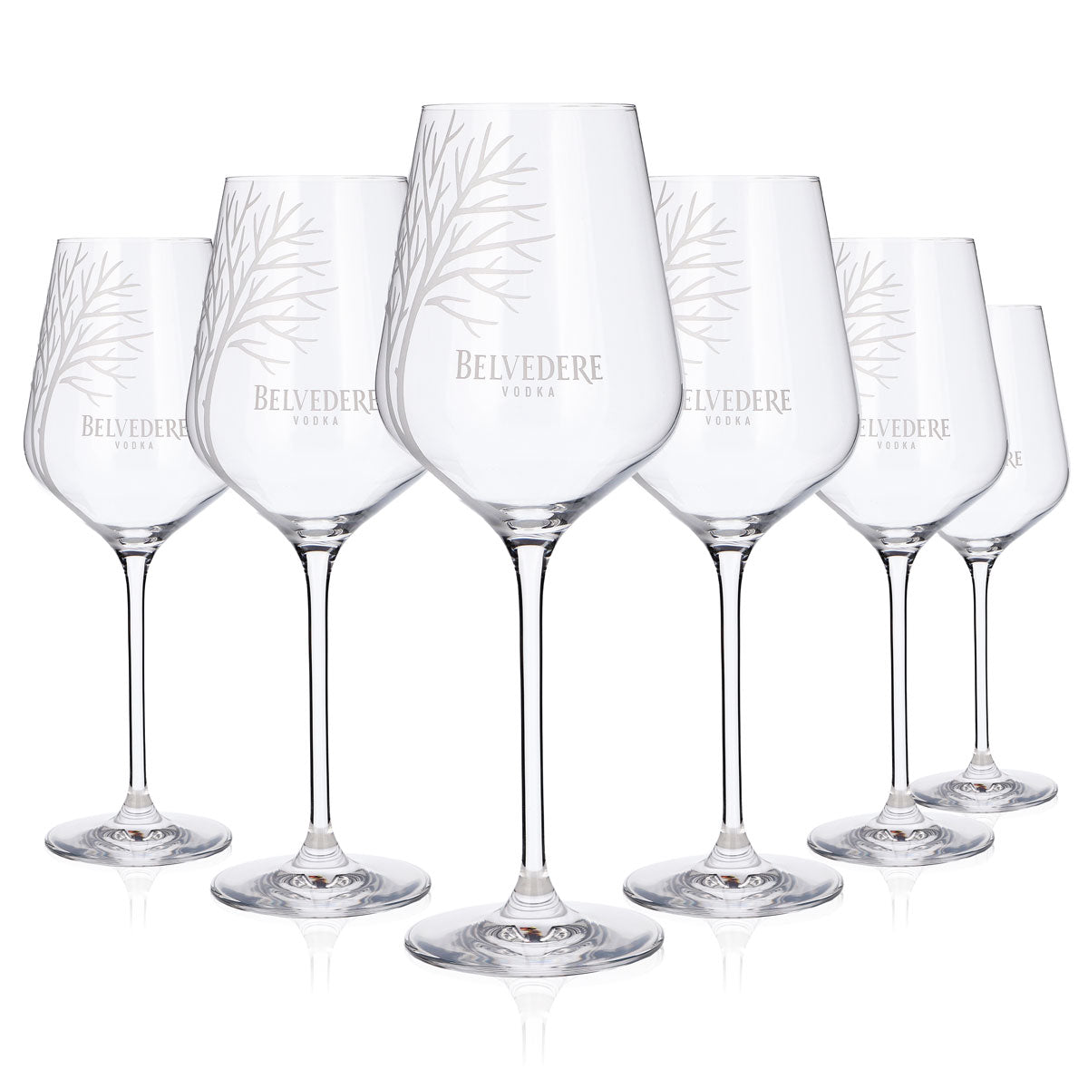 6x kieliszek do wódki Belvedere 0,44 l Kieliszki koktajlowe Kieliszki do wódki „Signature Spritz” – Widok 2