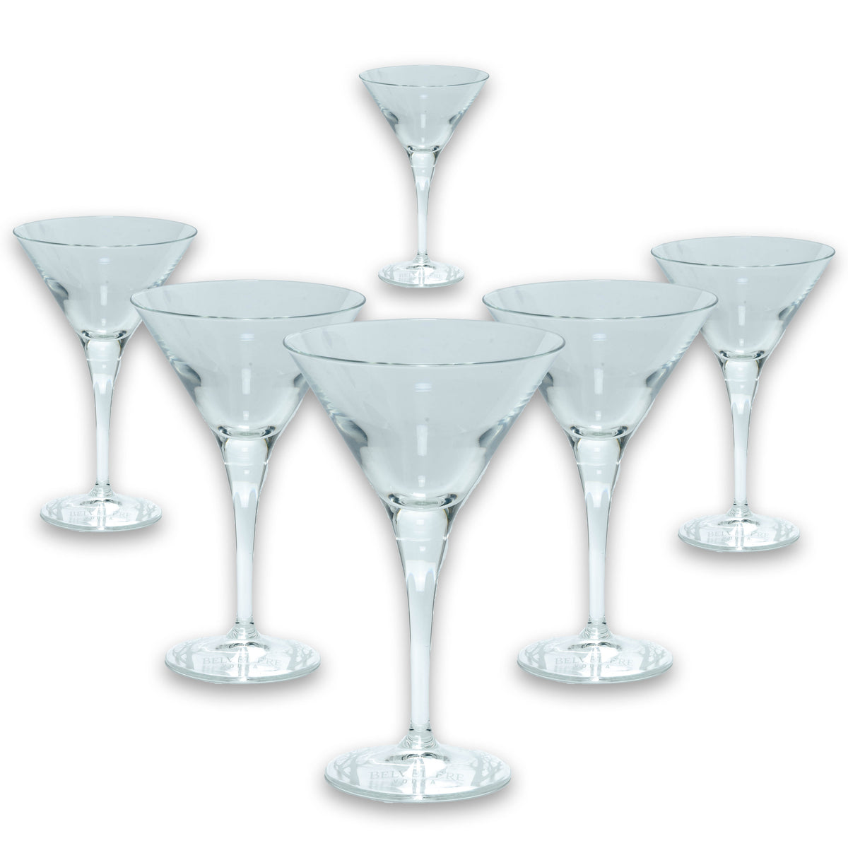 6x Belvedere Vodka Glass Martini Bowl – Widok 2