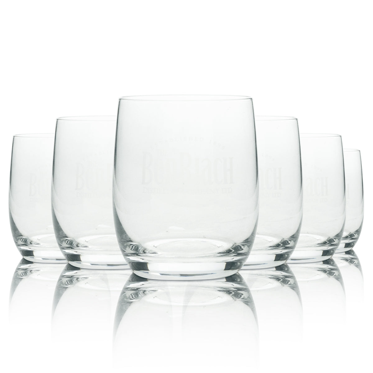 6x szklany kubek do whisky Benriach Distillery Company