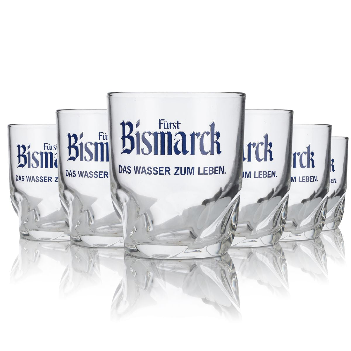 6 szklanek Bismarck 0,15l do wody mineralnej zestaw szklanek Prudel sok sodowy lemoniada