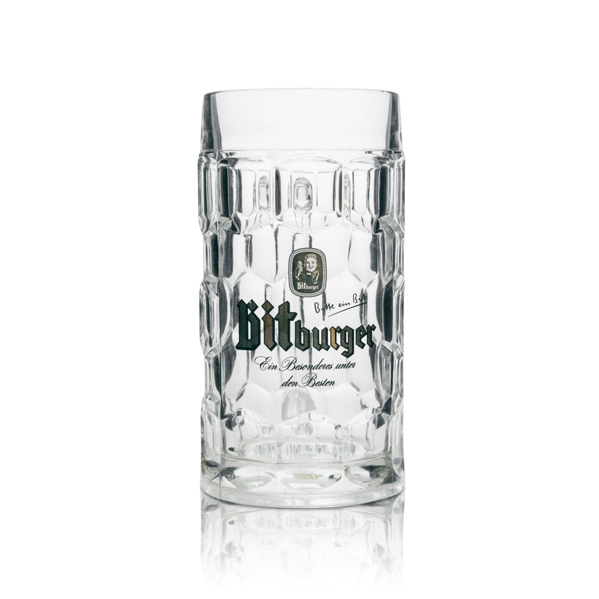 6x Bitburger szklany dzbanek do piwa 500ml rastaL – Widok 2
