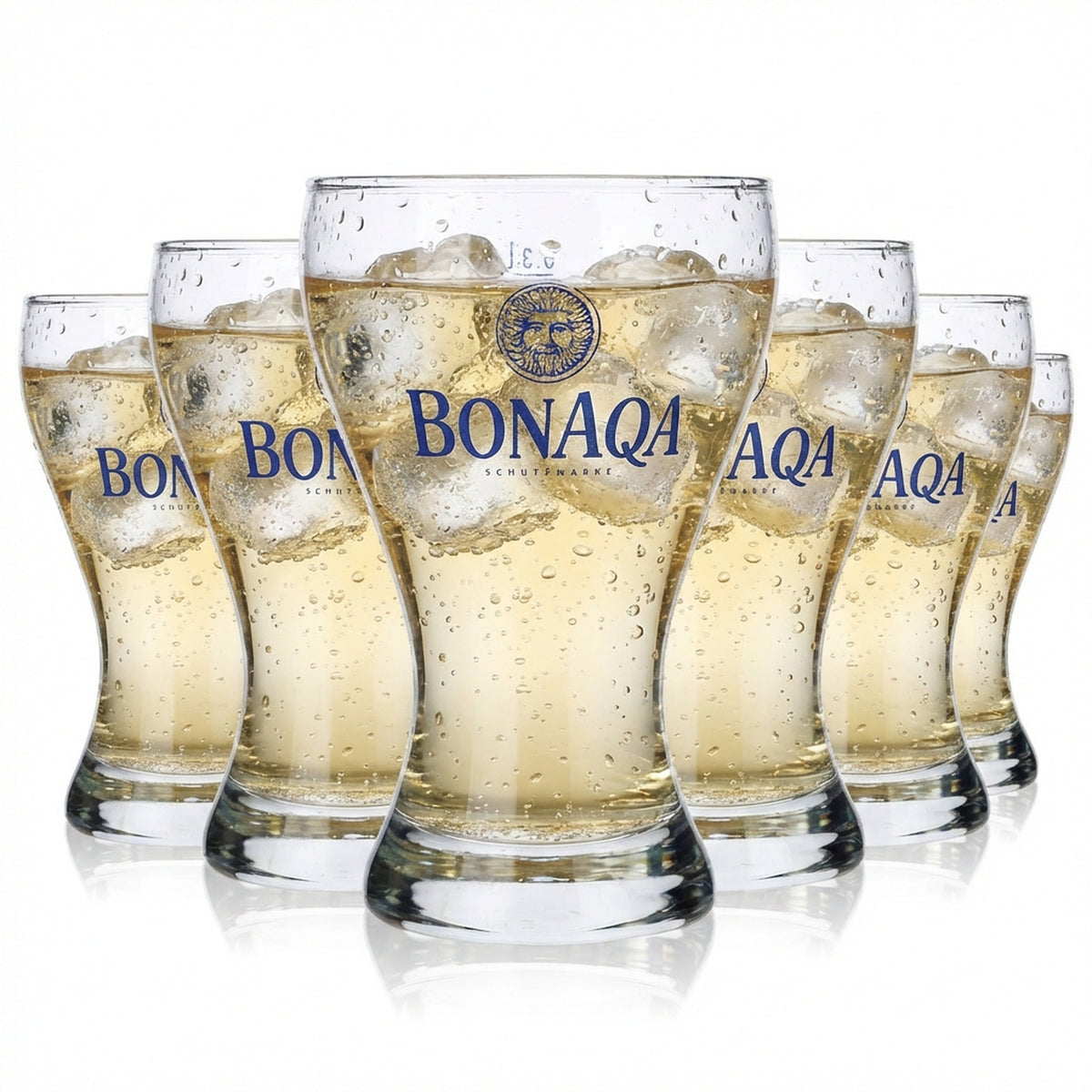 6x szklanka do wody Bonaqa 0,3 l Szklanki do wody Kubki Rastal