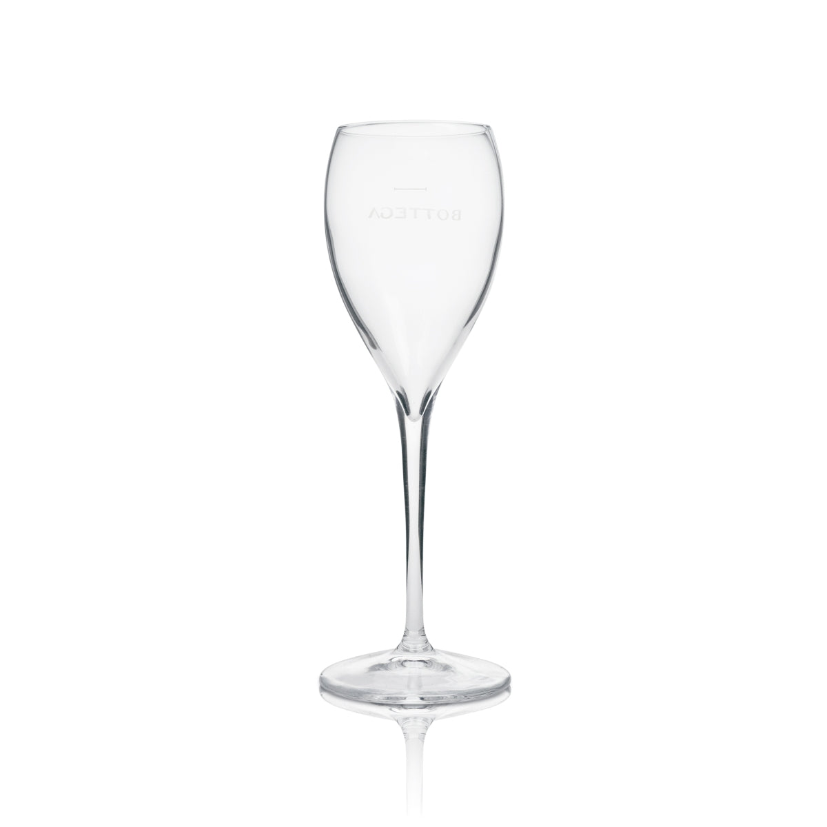 6x Bottega Prosecco szklany flet 14cl Italesse – Widok 3