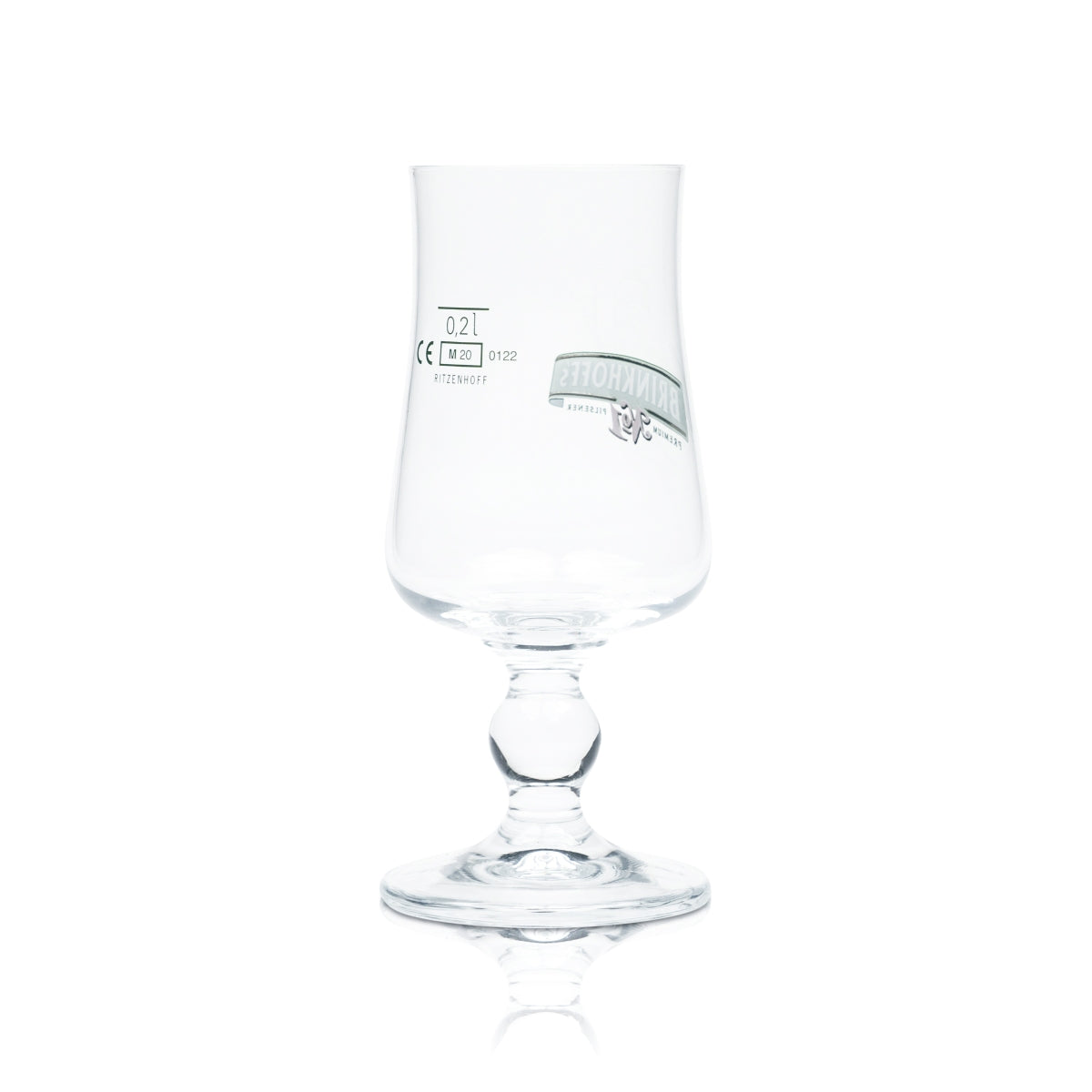 6x Brinkhoffs Bier Glas 0,2 l Pokal No. 1 Ritzenhoff Tulpe Gläser Brauerei Beer – Widok 3