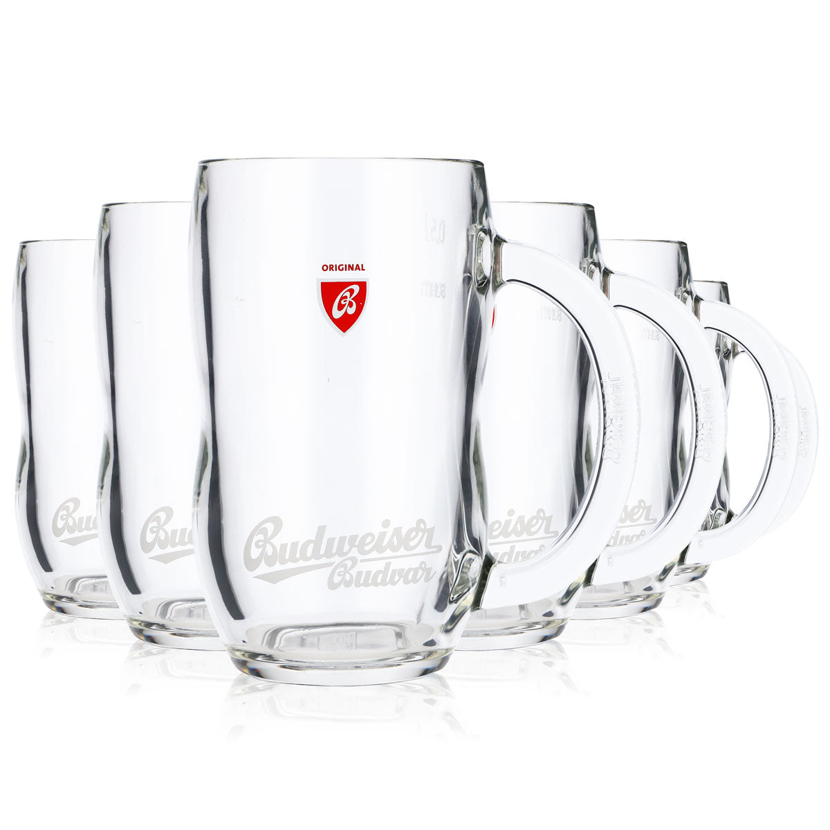 6x szklanka do piwa Budweiser 0,5 l kufel szklanka do piwa szklanka do piwa – Widok 7