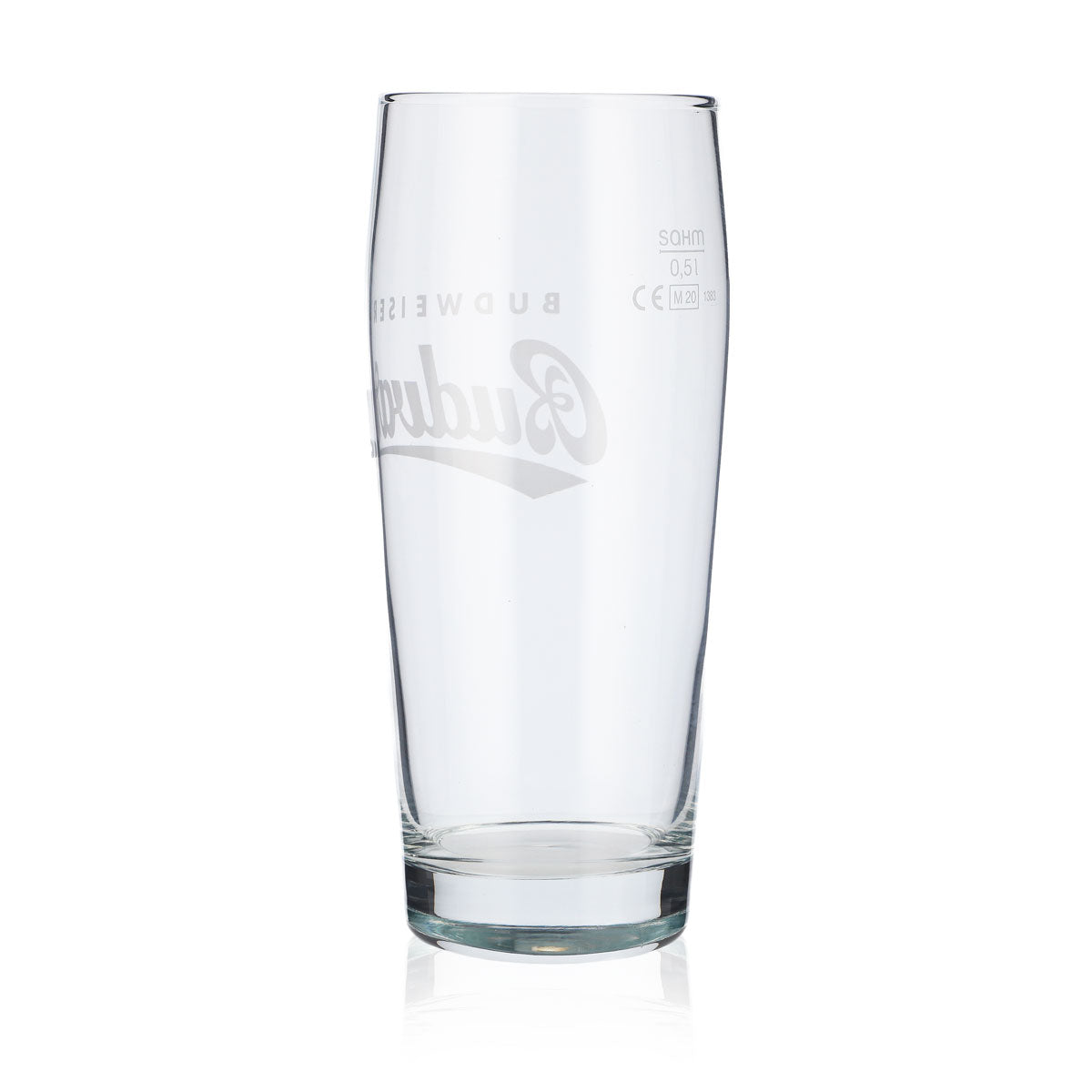 6x szklanka do piwa Budweiser Willigläser 0,5 l kubek szklanki do piwa białe logo – Widok 4