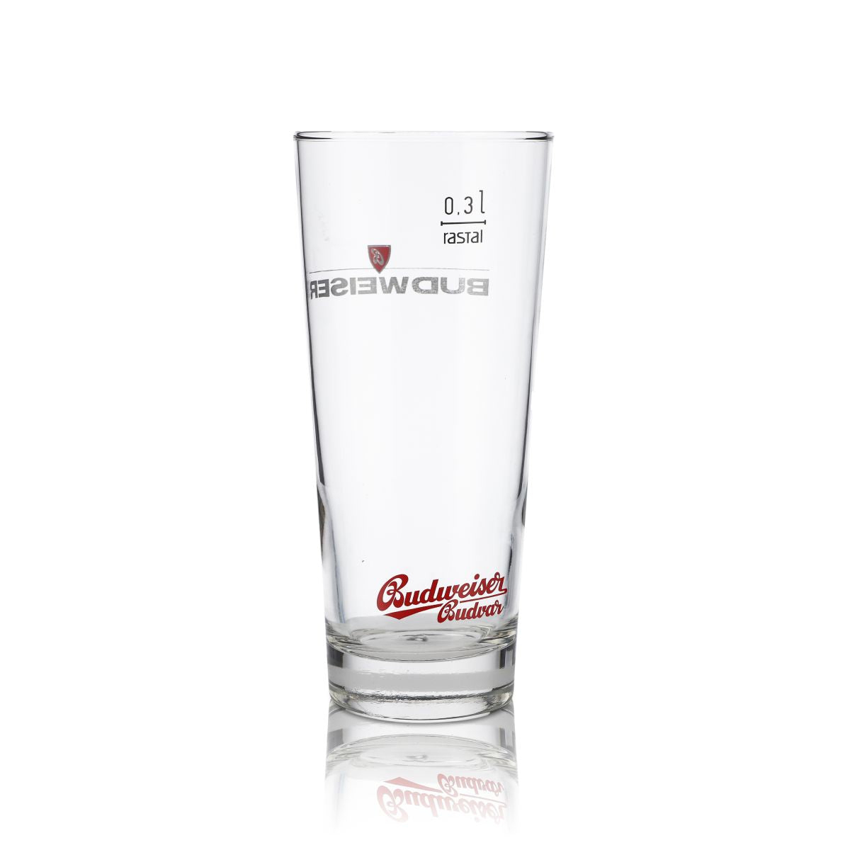 6x Budweiser Glass 0,3l Szklanka do piwa Willi Mug Budvar Zestaw Szklanek Browar Gastro – Widok 3