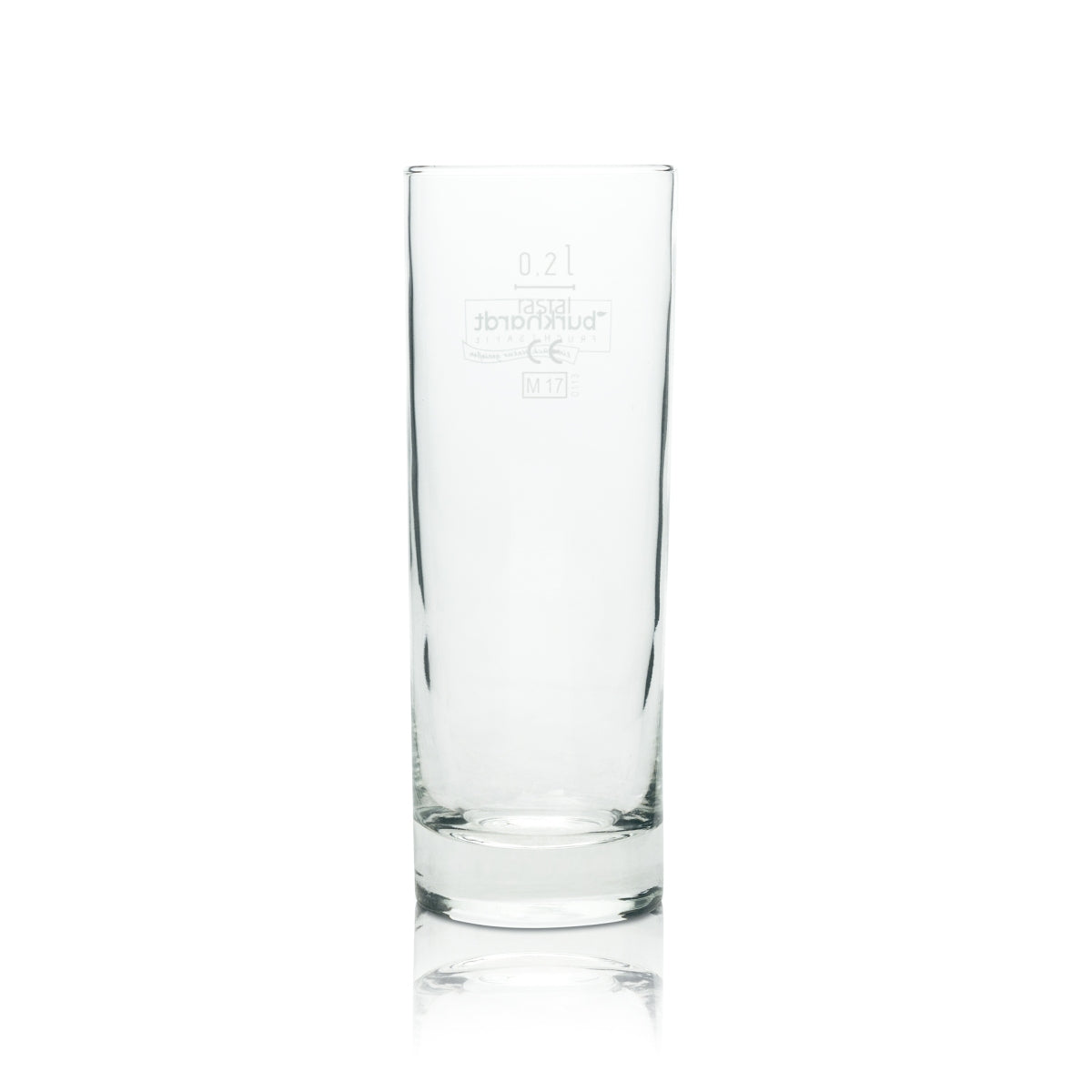6x Burkhardt szklanka do soku 0,2l szklanki do picia szklanki hotelowe gastro kalibrowane highball – Widok 3
