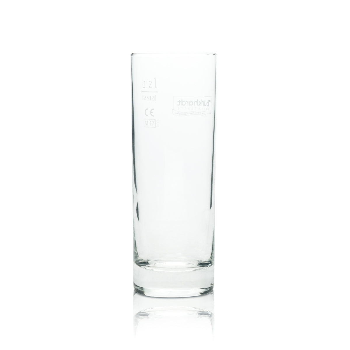 6x Burkhardt szklanka do soku 0,2l szklanki do picia szklanki hotelowe gastro kalibrowane highball – Widok 4