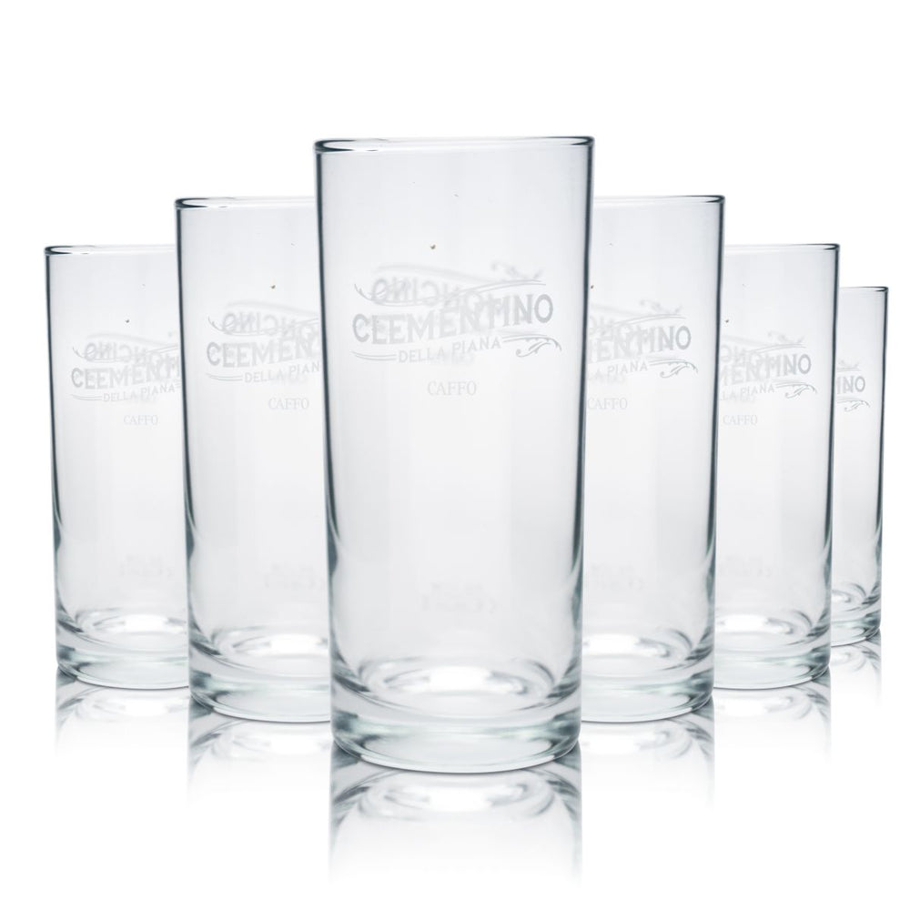 6x Zestaw szklanek Caffo Glass 0,47l Longdrink Glass Limoncino Dell Isola Clementino