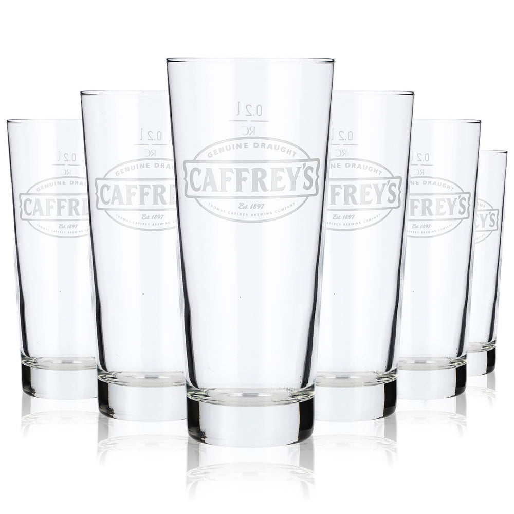 6x szklanki Caffreys 0,2 l piwo szklanki do piwa kubki Rastal Frankonia