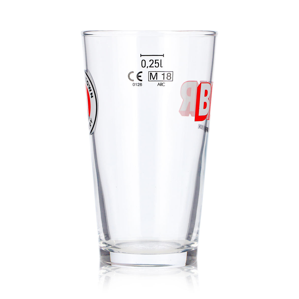 6 szklanek do piwa Camden Town Brewery o pojemności 0,25 l „Willi Becher Beer” (z Londynu) (zestaw 6 sztuk) – Widok 6