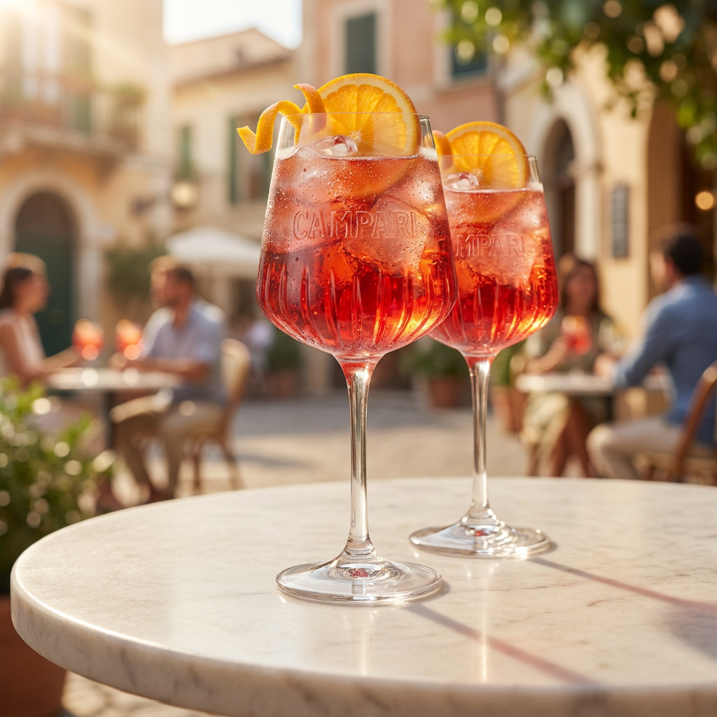 6x kieliszki Campari 0,49 l Milano Signature Relief zestaw kieliszków Spritz Bespoke Aperitif – Widok 2