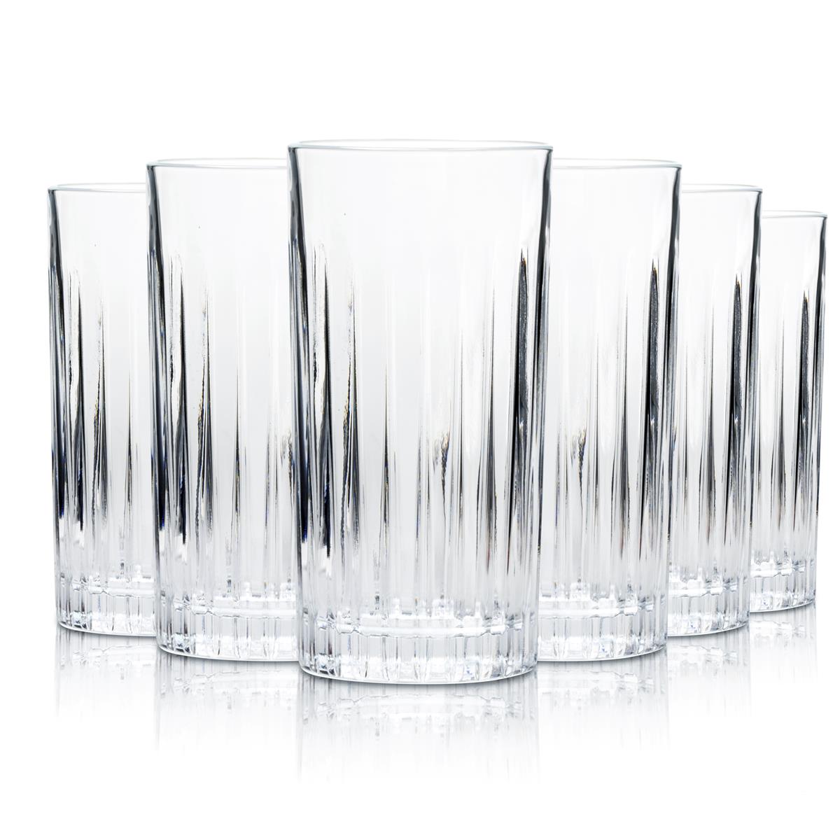 6x kieliszek do wermutu Campari z logo Longdrink Timeless na dnie