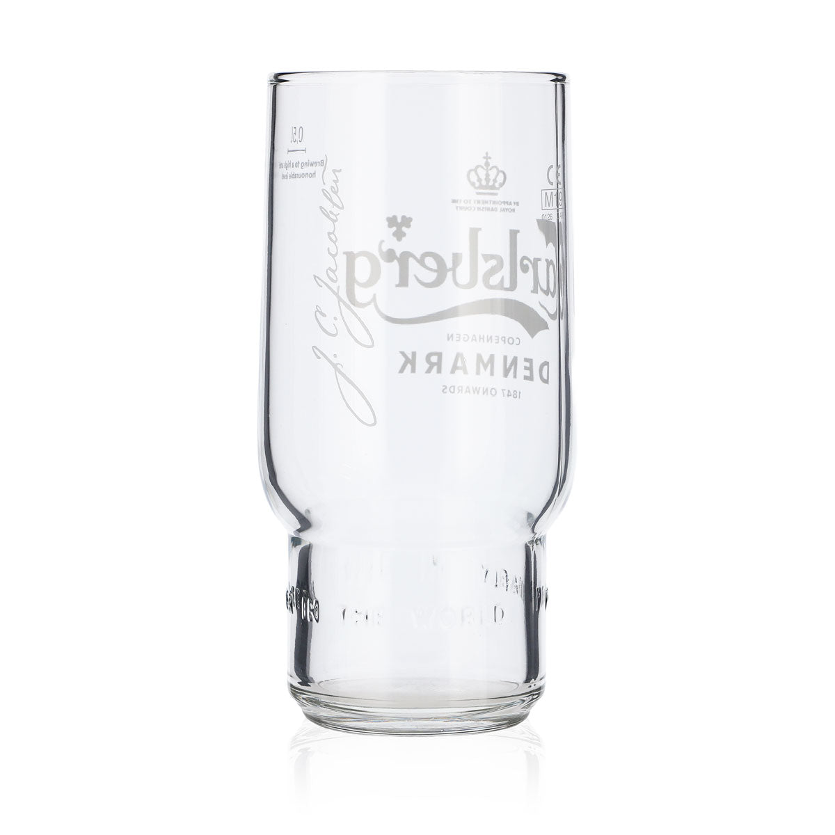 6x szklanka do piwa Carlsberg 0,5 l Szklanki do piwa Szklanka do piwa Kubek Białe logo – Widok 4