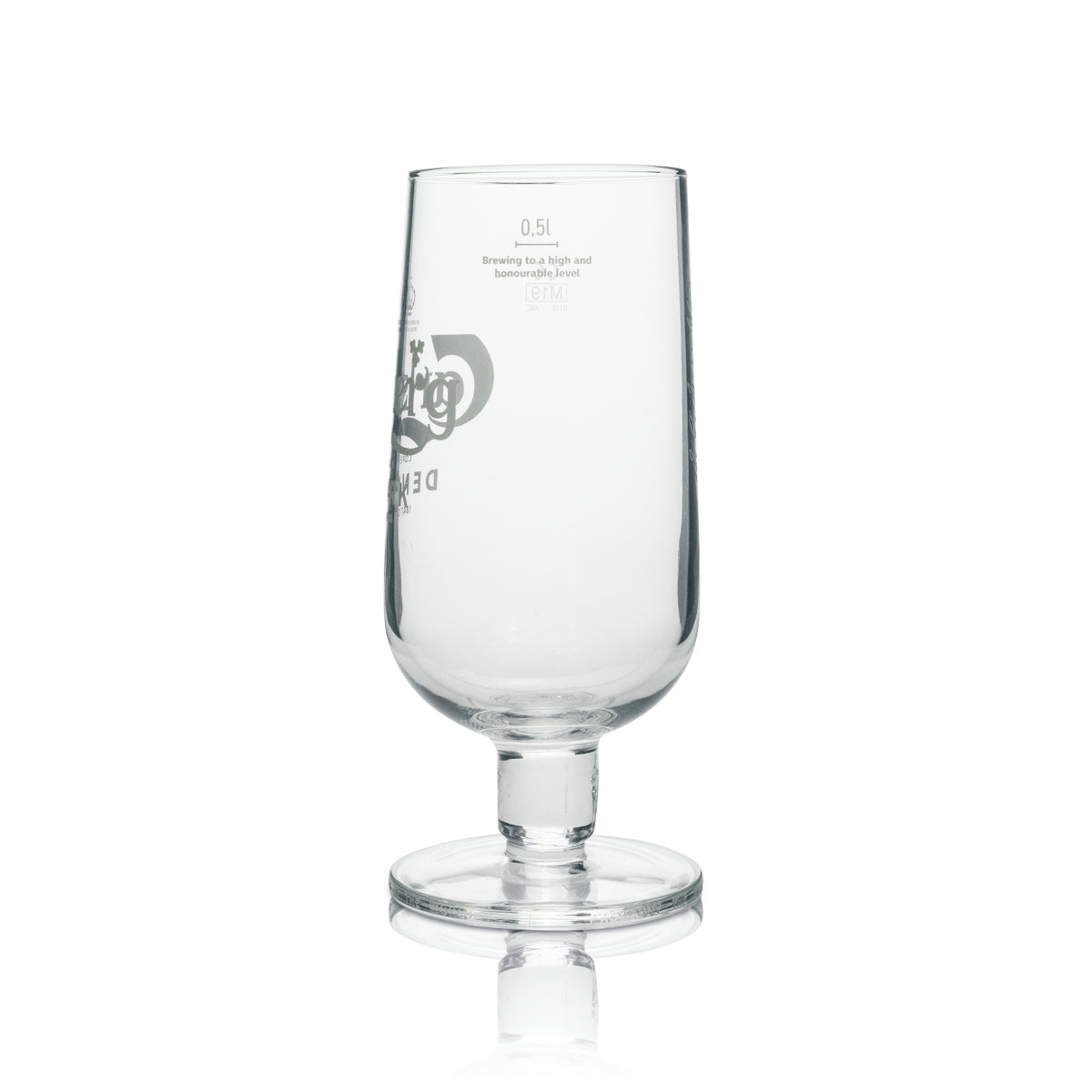 6x Carlsberg Beer Glass Goblet Better 500ml – Widok 4