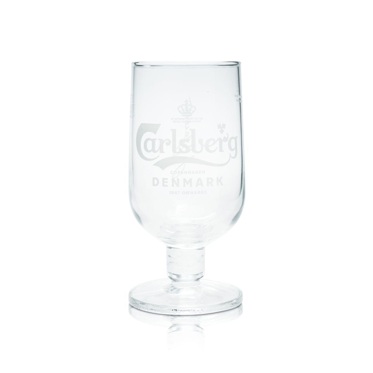 6x szklanka do piwa Carlsberg 0.25l szklanka kieliszek Pilstulpe zestaw szklanek browar Dania – Widok 2