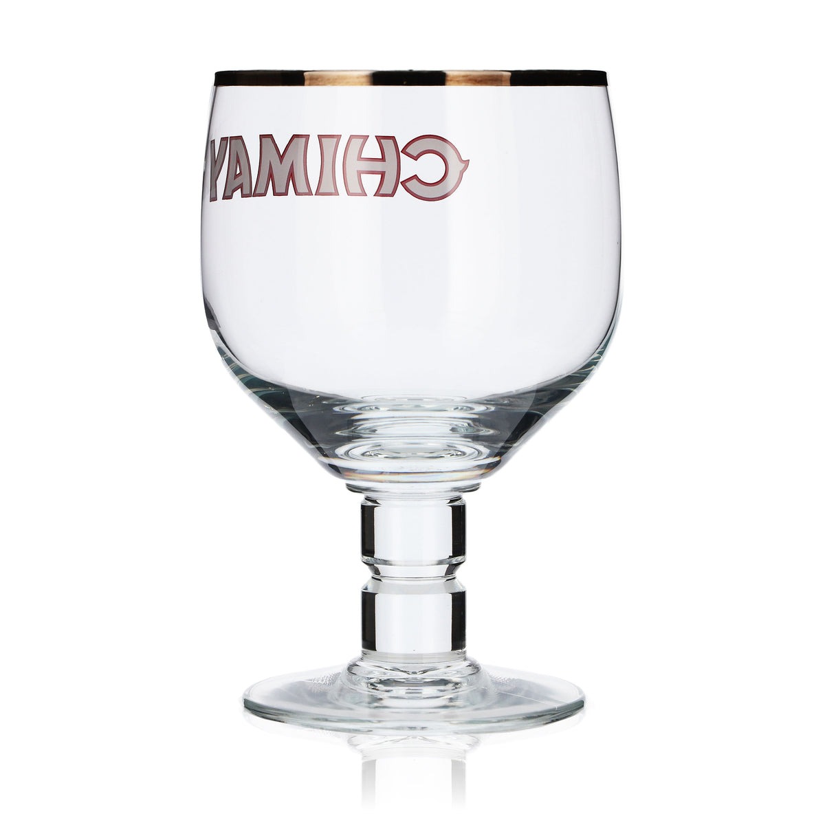 6x Chimay Trappisten Beer Glass Beer Glasses Belgium 0,5l Goblet Swivel – Widok 4