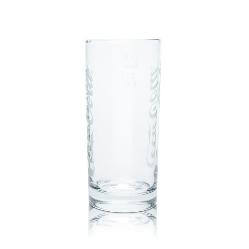 6x Szklanka Coca Cola 0,4l Szklanka do napojów bezalkoholowych Szklanka do napojów gazowanych Szklanka do napojów długich Zestaw szklanek Wave