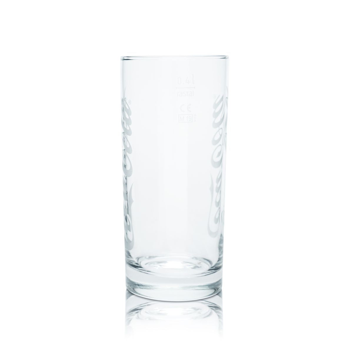 6x Szklanka Coca Cola 0,4l Szklanka do napojów bezalkoholowych Szklanka do napojów gazowanych Szklanka do napojów długich Zestaw szklanek Wave