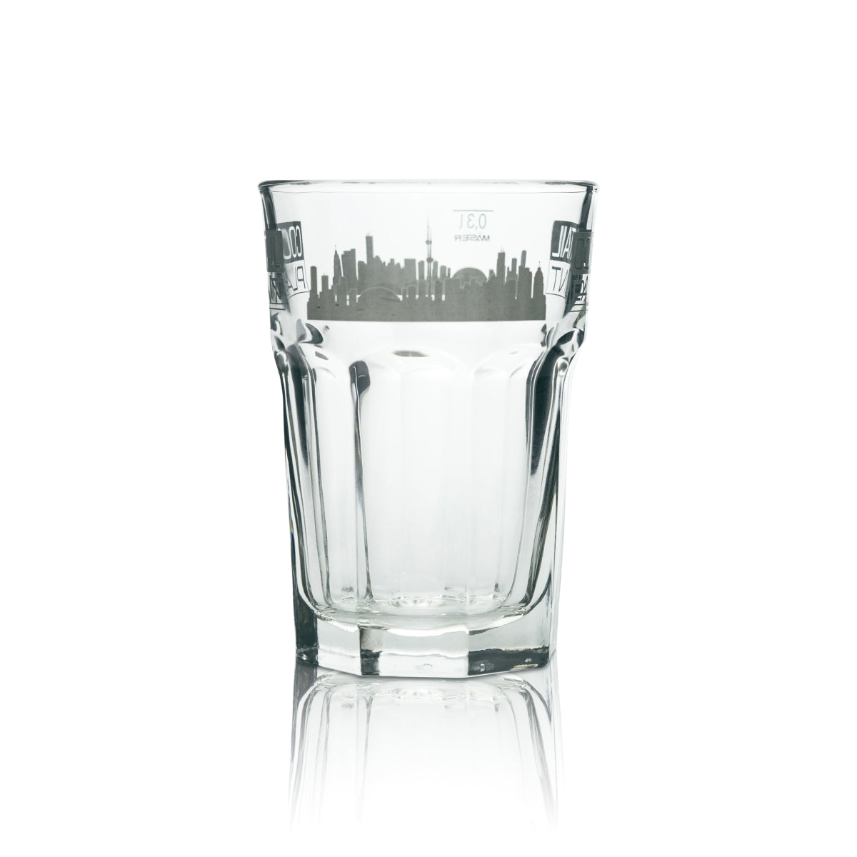 6x szklanka koktajlowa 0,3l long drink szklanki koktajlowe konturowe gastro kalibrowany bar – Widok 3