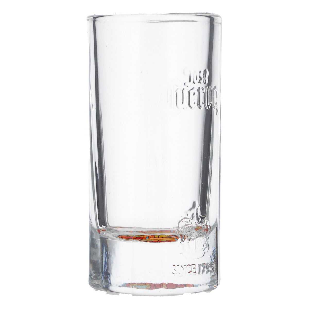 6x Cuervo Jose Tequila Szklanka Stamper 4cl Shotgllas Kolorowe dno Wiva – Widok 3