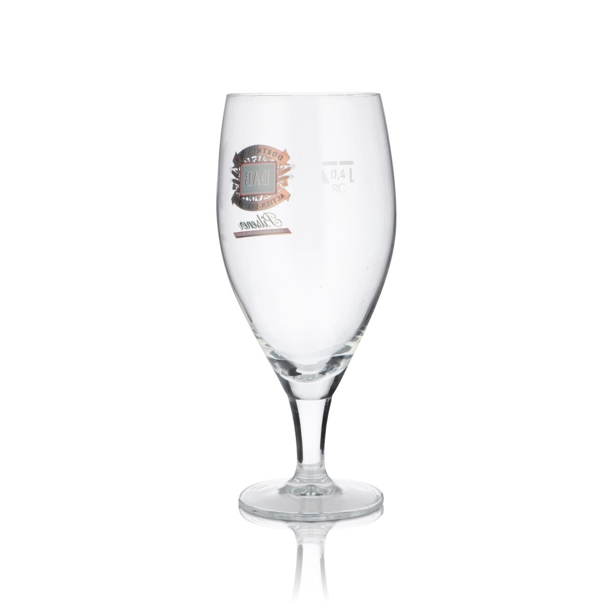 6x DAB Glas Dortmunder Aktien Brauerei zestaw szklanek do piwa 0.4l Pilsener goblet – Widok 3