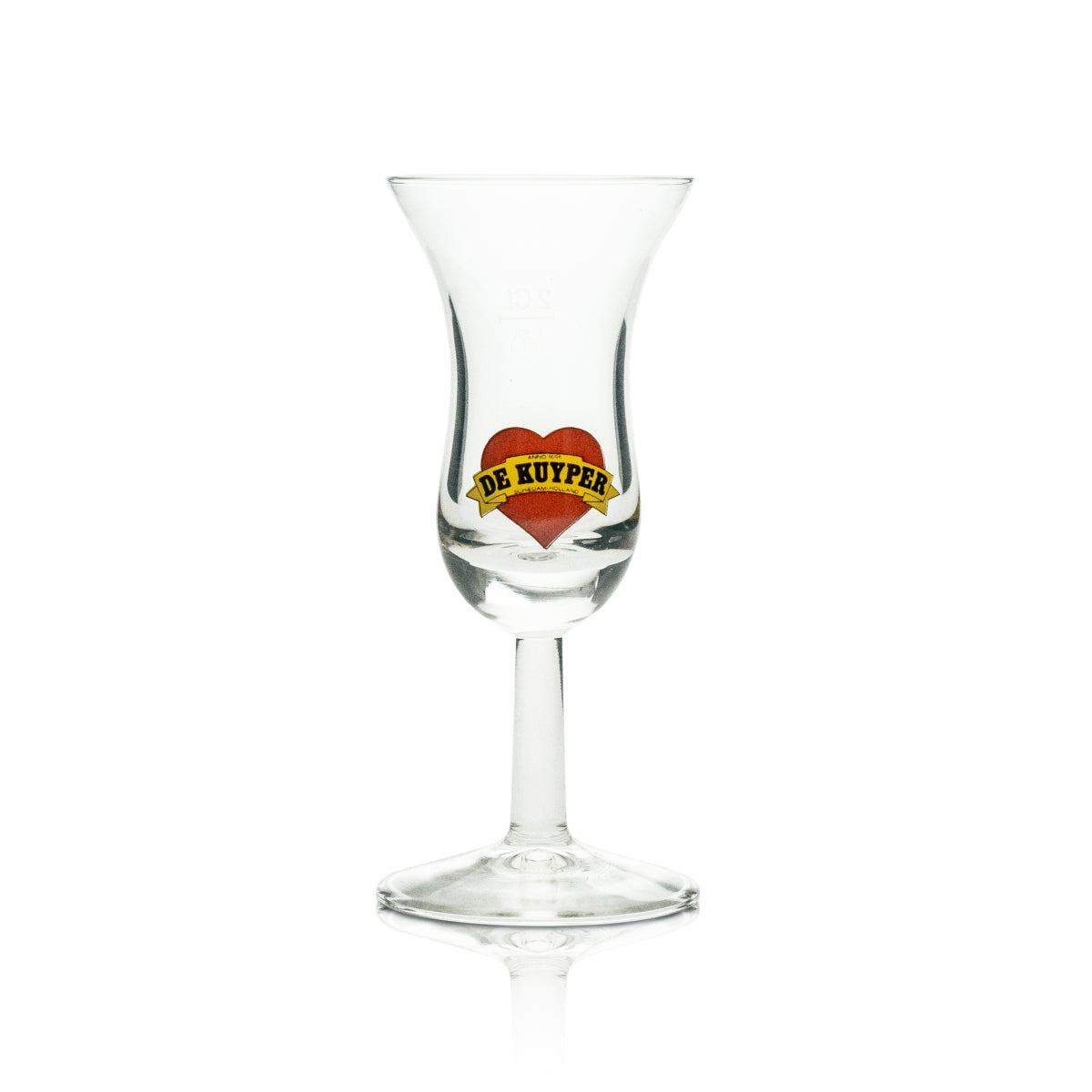 6x De Kuyper kieliszek do likieru Jenever tulipan 2cl – Widok 2